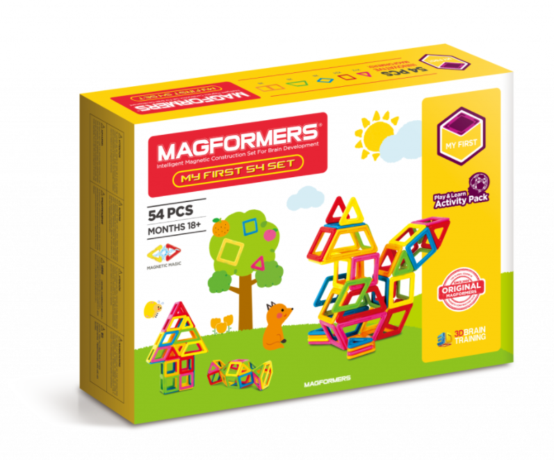 Magformers Můj první - 54 dílů