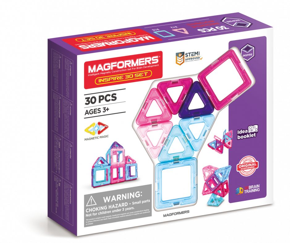 Magformers Pastelle 30 dílů