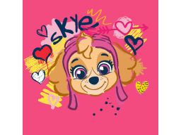 Obrázek produktu: Magický ručníček TLAPKOVÁ PATROLA SKYE PORTRÉT 30x30 cm