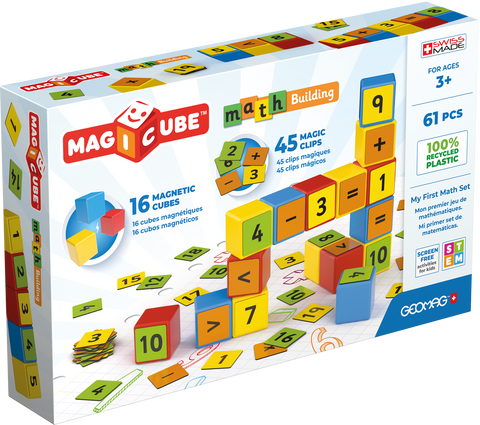 Obrázek produktu: Magicube Math Building Recycled Clips 61 ks