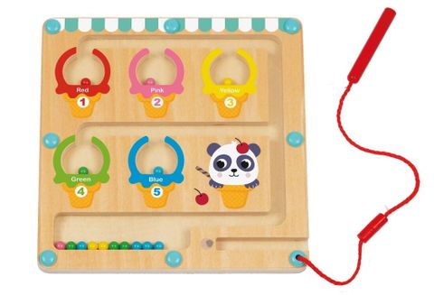 Obrázek produktu: Magnetická hra Natoč zmrzlinu