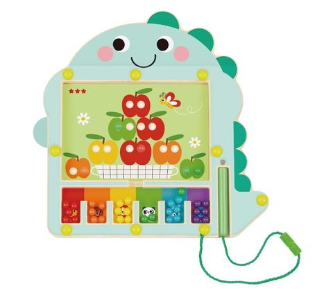 Obrázek produktu: Magnetická hra Třídění barev s dinosaurem