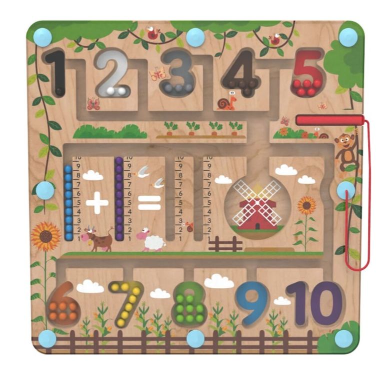 2Kids Toys Magnetická hrací deska Matematika