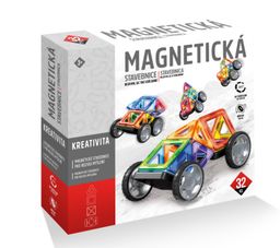 Obrázek produktu: Magnetická stavebnice 32 ks