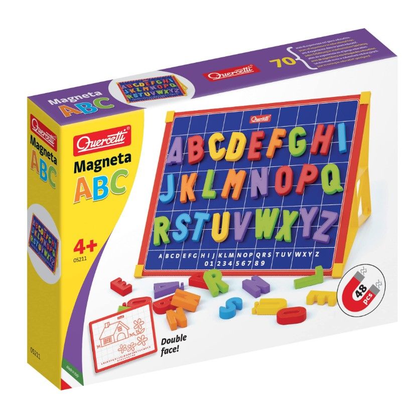 Magnetická tabulka ABC, věk 4+