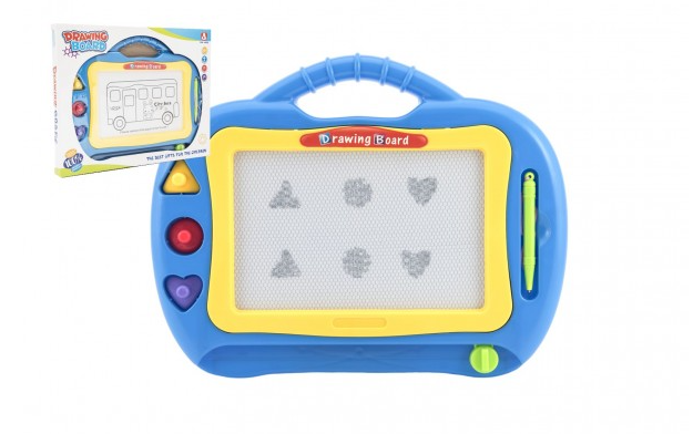 Magnetická tabulka kreslící, mix barev