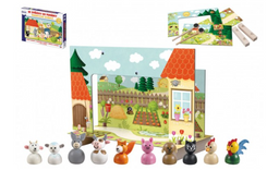 Obrázek produktu: Magnetické divadlo se zvířátky do pohádky