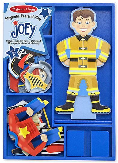 Puzzle oblékání magnetické - Chlapec Joey, 26ks (M&amp;D)