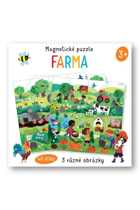Obrázek produktu: Magnetické puzzle Farma