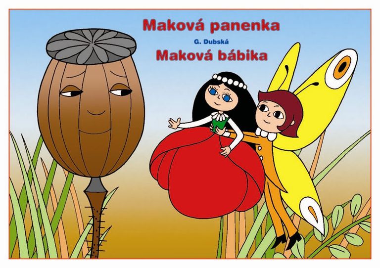 Maková panenka - omalovánky A5