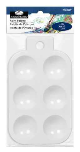 Obrázek produktu: Malířská paleta obdélníková na 6 barev