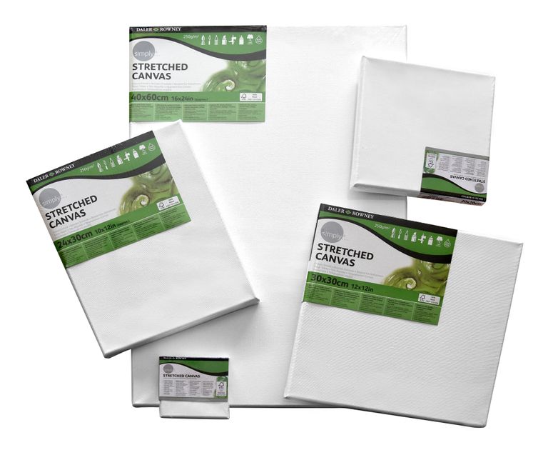 Malířské plátno v rámu Daler Rowney SIMPLY - 40 × 40 cm