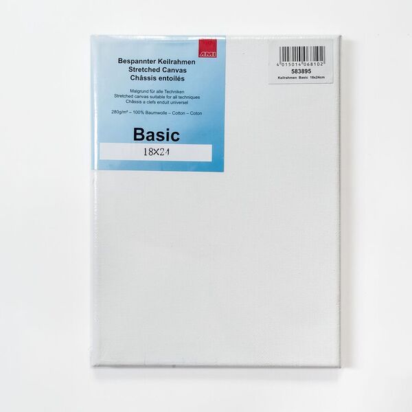 Malířské umělecké plátno AMI - 18 × 24 cm