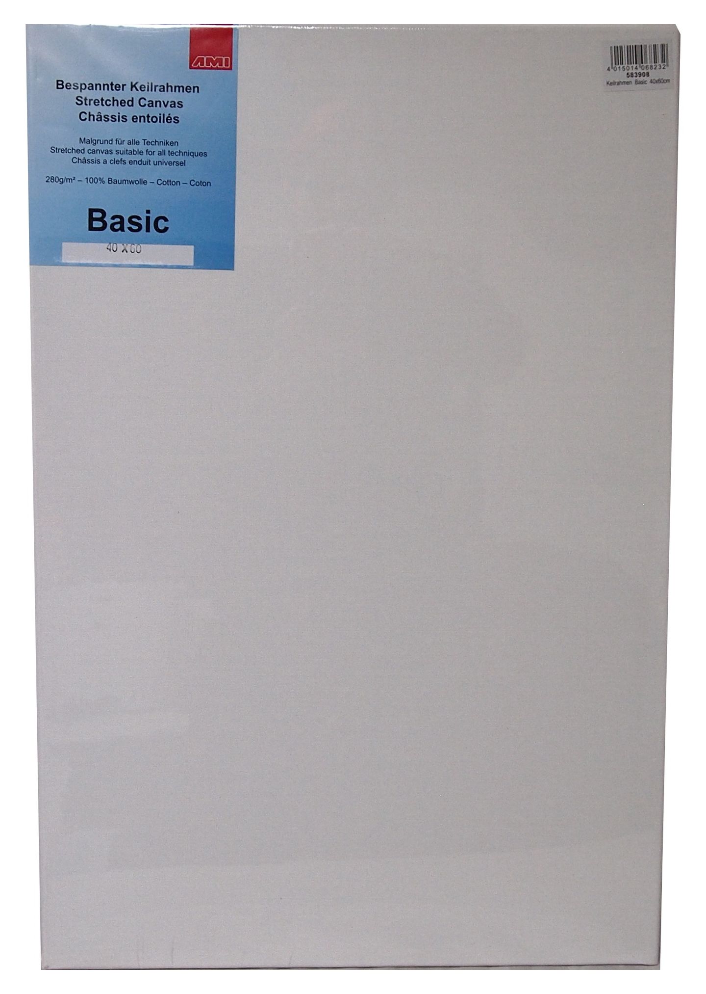 Malířské umělecké plátno AMI - 40 × 60 cm