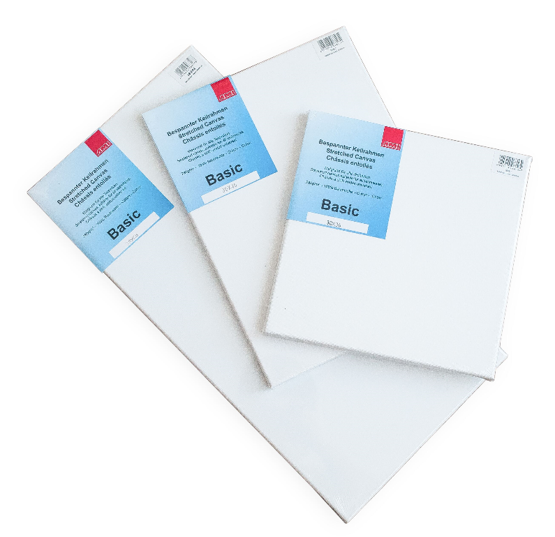 Malířské umělecké plátno AMI - sada /30 × 30 cm, 30 × 40 cm, 30 × 60 cm/