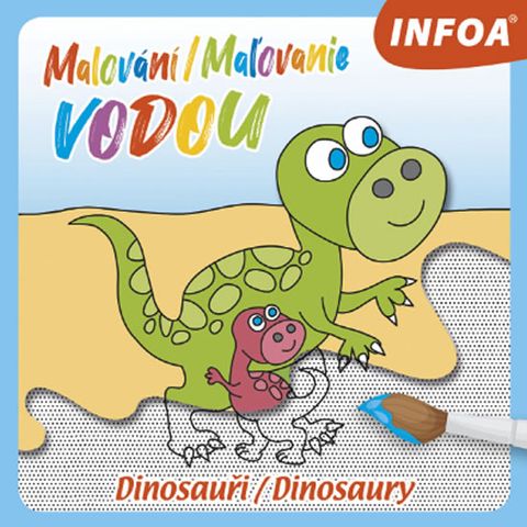 Obrázek produktu: Malování / Maľovanie vodou - Dinosauři / Dinosaury