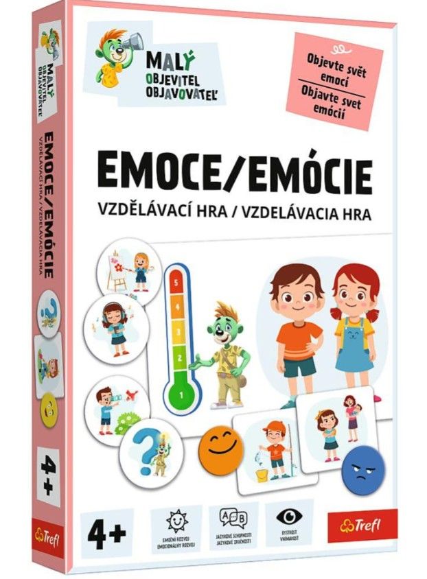 Vzdělávací hra Malý objevitel: Emoce