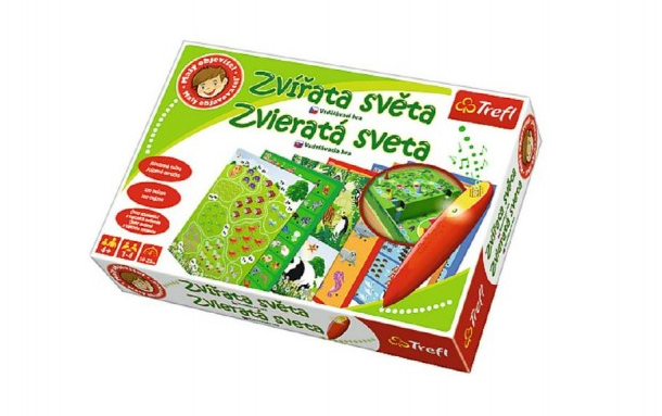 TREFL Malý objevitel Zvířata světa + magické pero