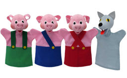 Obrázek produktu: Maňásci - O prasátkách a vlk