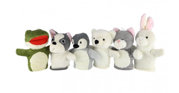 Teddies Maňásek Zvířátko plyš 30cm asst 6 druhů