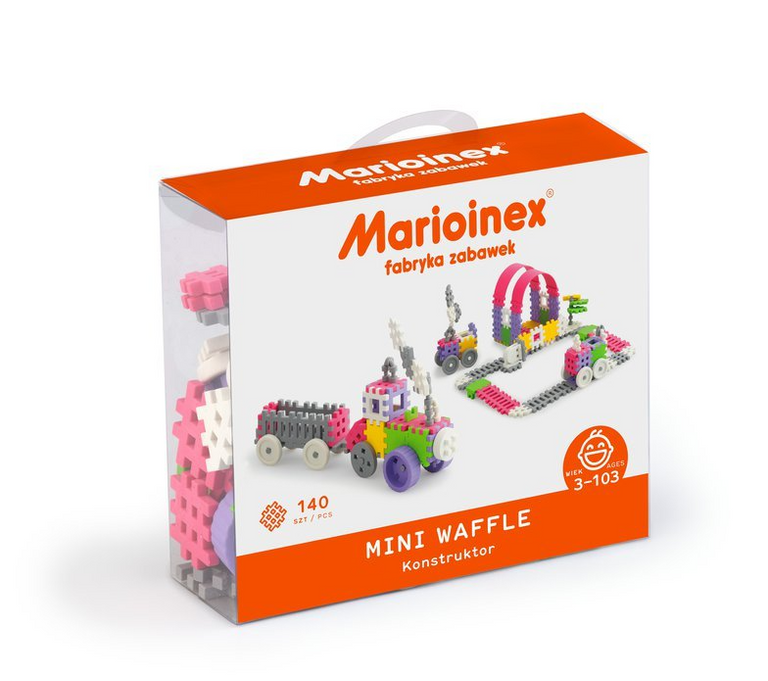 Marioinex MINI WAFLE 140 ks Konstruktér dívky