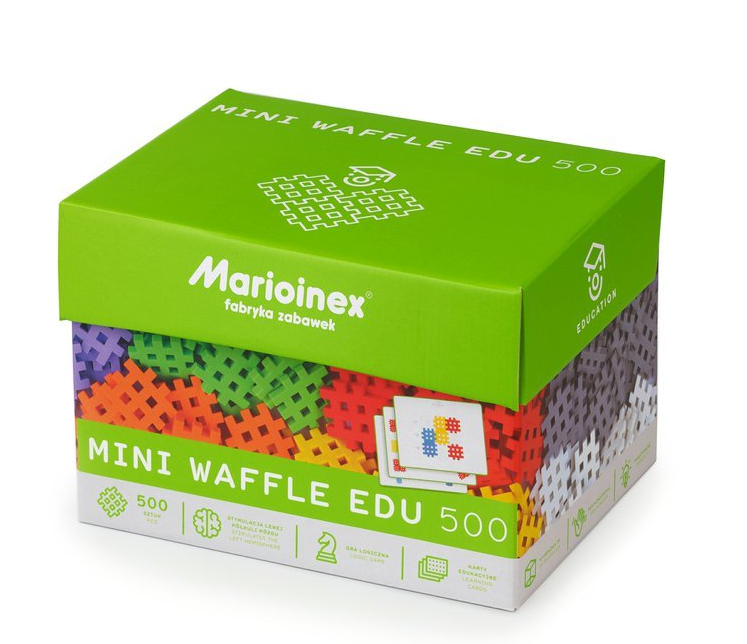 Marioinex Mini Waffle Edu 500 ks
