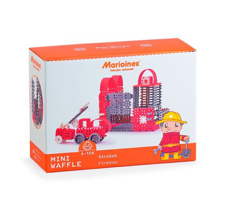 Obrázek produktu: Marioinex MINI WAFLE – Hasič (velký)
