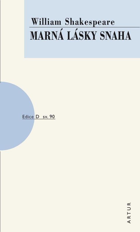 Obrázek produktu: Marná lásky snaha