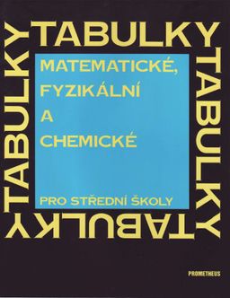 Obrázek produktu: Matematické, fyzikální a chemické tabulky pro střední školy