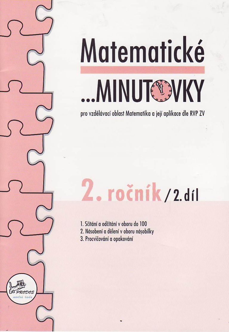 Matematické …minutovky 2/2 PRODOS spol. s r. o