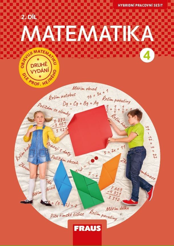 Matematika 4/2 Hejného metoda – hybridní pracovní sešit (nová generace)