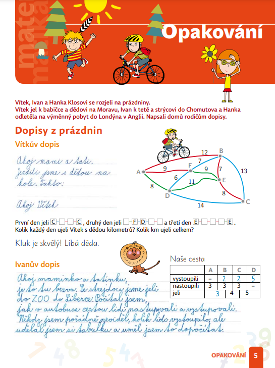 Matematika 4 - prof. Hejný - učebnice