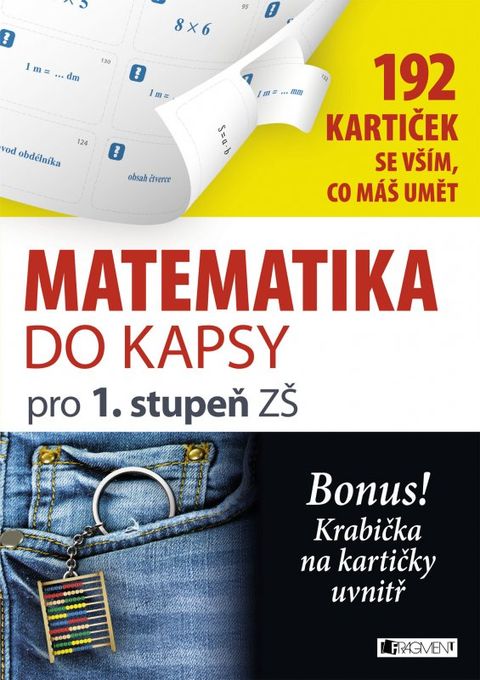 Obrázek produktu: Matematika do kapsy pro 1.stup. ZŠ (192 kartiček)