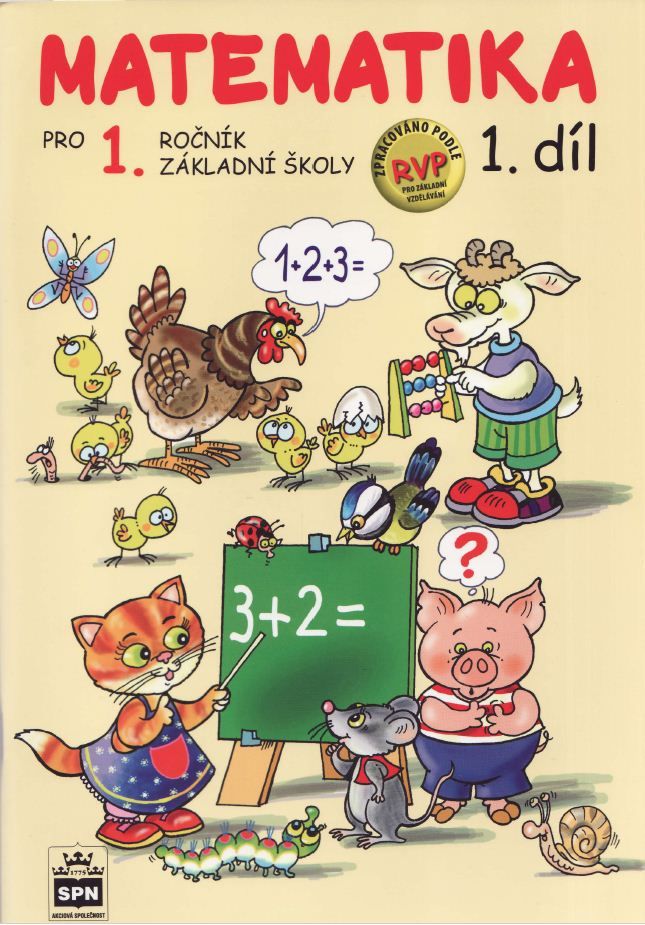 Matematika pro 1.r. ZŠ - pracovní učebnice 1. díl