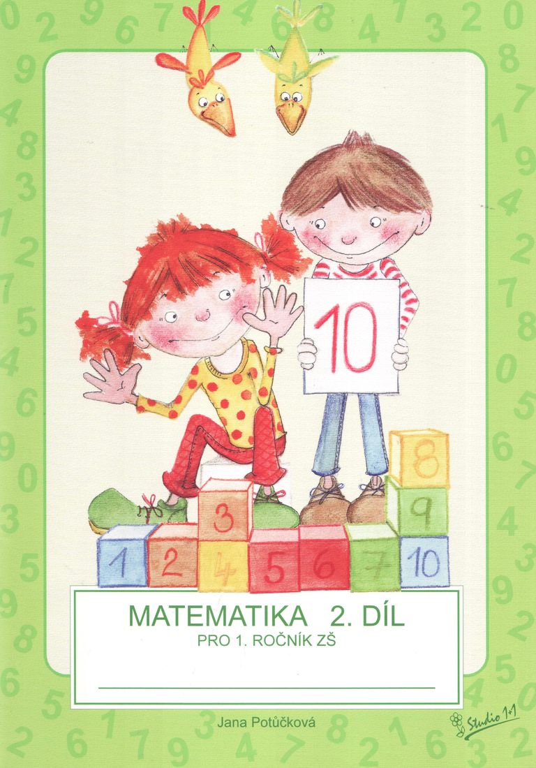 Matematika pro 1. ročník ZŠ - 2. díl, pracovní učebnice