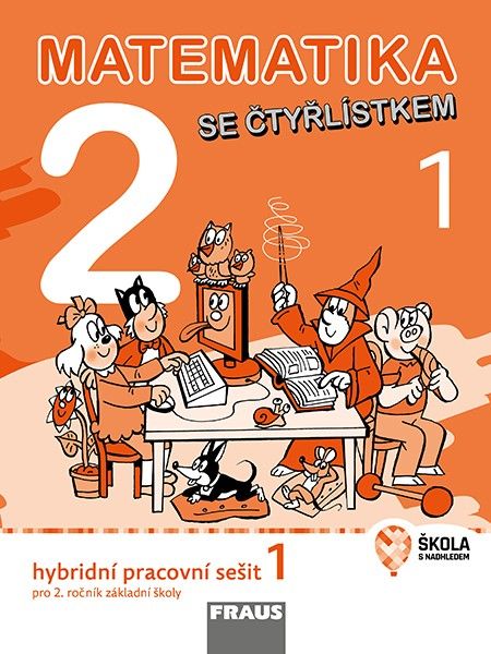 Obrázek produktu: Matematika se Čtyřlístkem 2/1 - hybridní pracovní sešit
