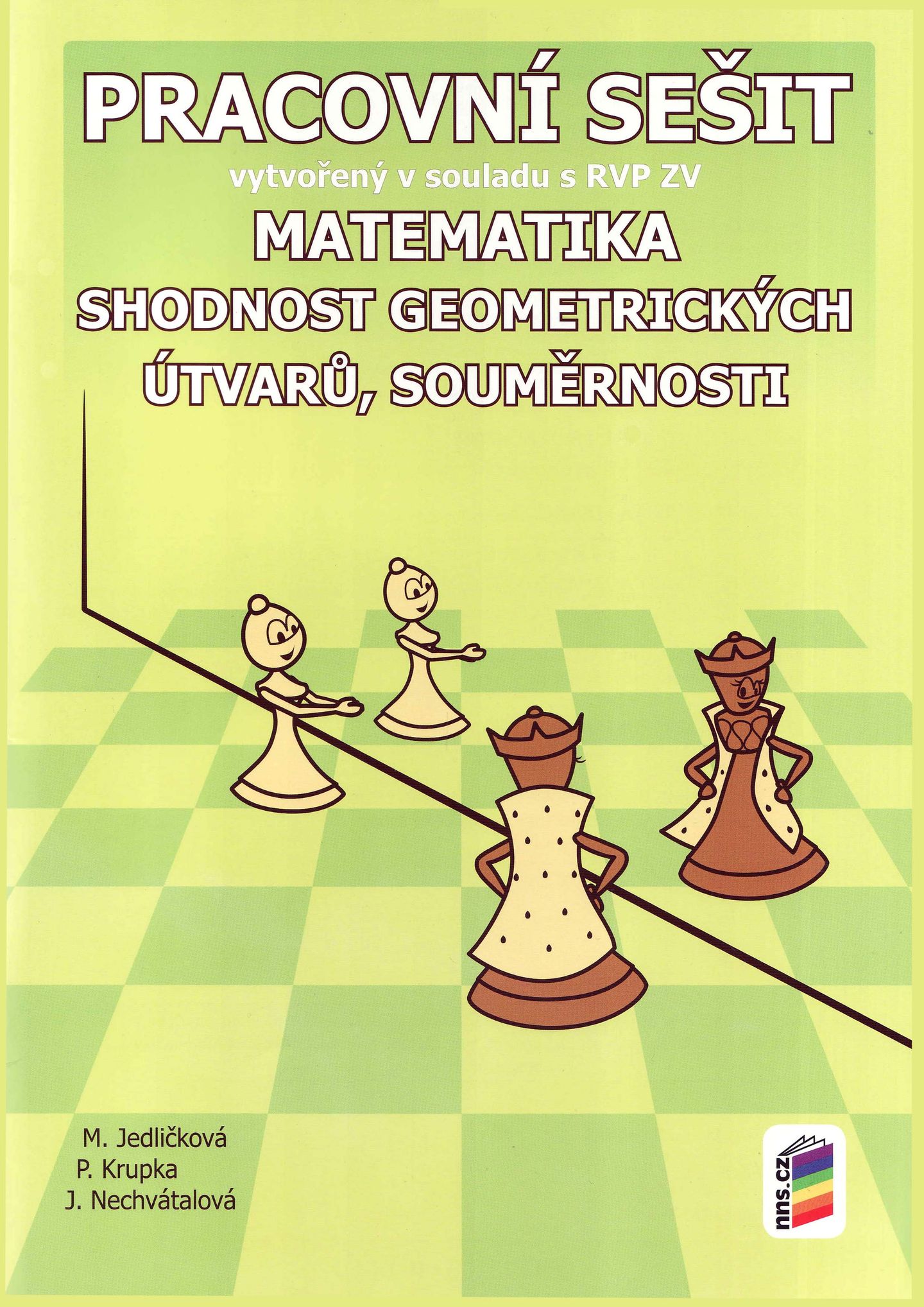 Matematika - Shodnost geometrických útvarů, souměrnosti - pracovní sešit