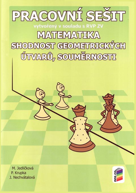 Obrázek produktu: Matematika - Shodnost geometrických útvarů, souměrnosti - pracovní sešit