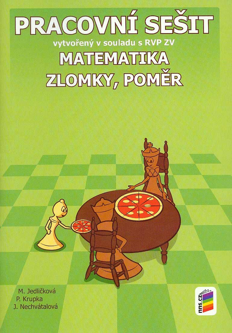 Matematika - Zlomky, poměr - pracovní sešit