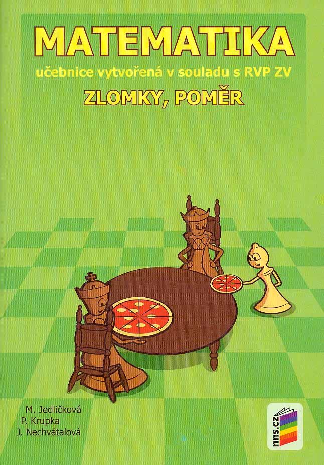 Matematika - Zlomky, poměr - učebnice