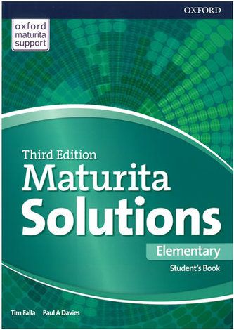 Obrázek produktu: Maturita Solutions 3rd Edition Elementary Student's Book (Czech Edition)