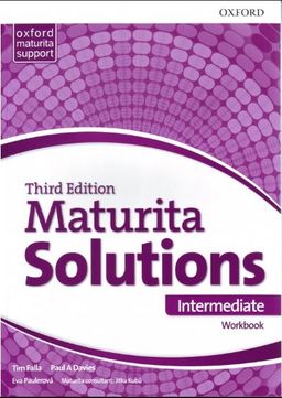 Obrázek produktu: Maturita Solutions 3rd Edition Intermediate Workbook /Czech Edition/