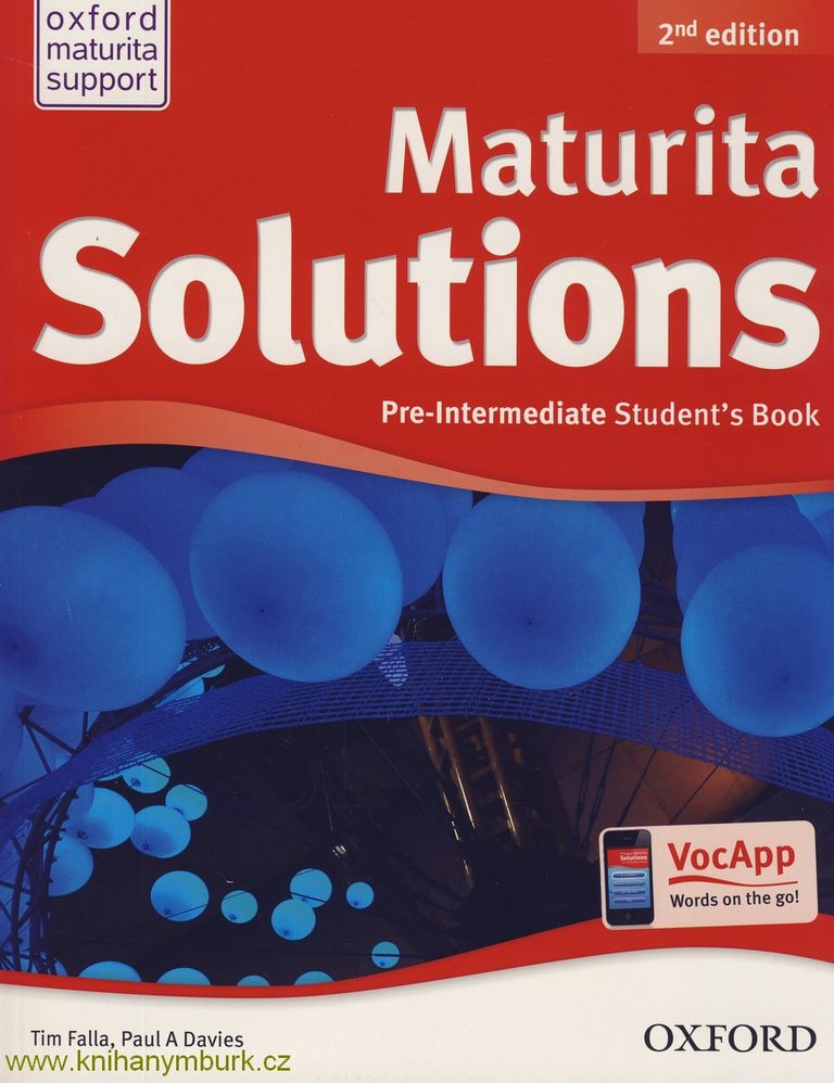 Maturita Solutions Pre-Intermediate Student´s Book 2nd Edition - Paul A Davies, Tim Falla