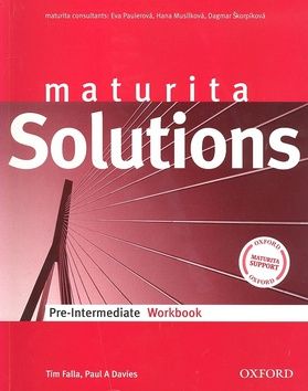 Maturita Solutions Pre-Intermediate Workbook Czech Edition - Paul A Davies, Tim Falla
