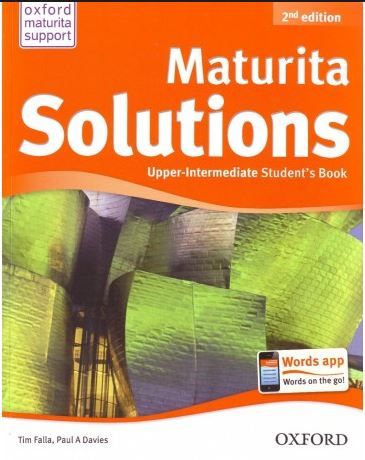 Maturita Solutions 2nd Edition Upper Intermediate Student´s Book Czech Edition - Tim Falla, Paul Davies