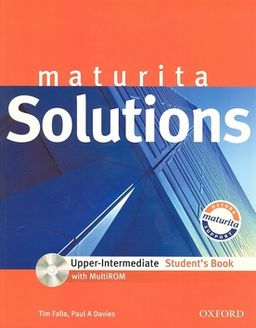 Obrázek produktu: Maturita Solutions Upper-Intermediate Students Book + MultiROM