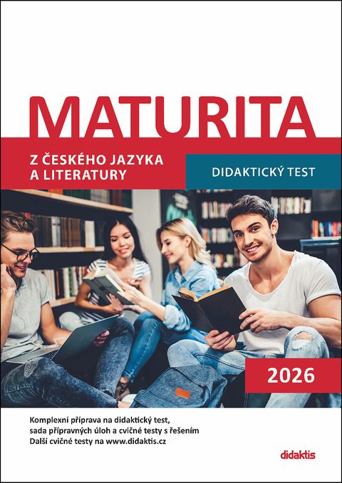 Obrázek produktu: Maturita z českého jazyka a literatury - Didaktický test 2026