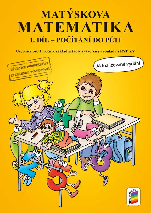 Obrázek produktu: Matýskova matematika 1 - Počítání do pěti - učebnice 1. díl