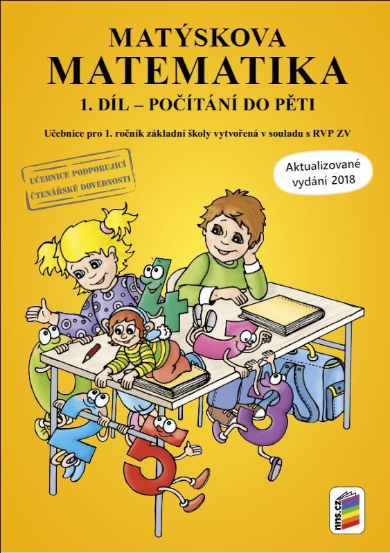 Matýskova matematika 1 - Počítání do pěti - učebnice 1. díl