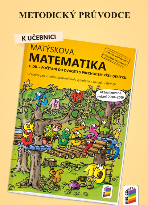 Obrázek produktu: Matýskova matematika 2 - Metodický průvodce k Matýskově matematice počítání do 20 ( 4. díl )
